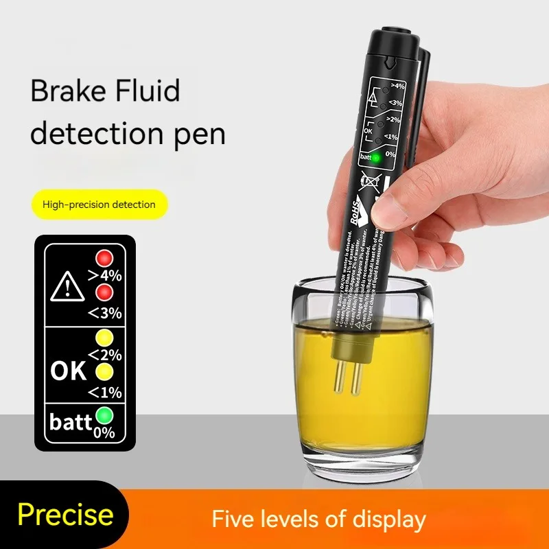 Auto Brake Fluid Tester/Brake Fluid Tester Oil Pen Five Gears Display Precise And Sensitive
Auto Brake Fluid Tester/Brake Fluid Tester Oil Pen Five Gears Display Precise And Sensitive