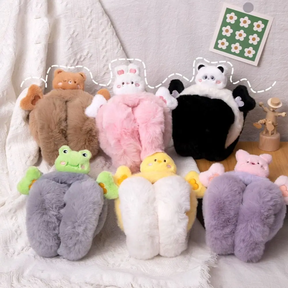 Cartoon Plush Earmuffs Cute Animal Foldable Cartoon Ear Earmuffs Keep Warmer Ear Protection Winter Ear Cover Children
Cartoon Plush Earmuffs Cute Animal Foldable Cartoon Ear Earmuffs Keep Warmer Ear Protection Winter Ear Cover Children