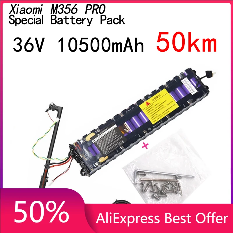2022 36V battery18650 Battery pack 10.5Ah battery For Xiaomi M356 M356 Pro Special battery pack 36V Li-ion battery Riding 50km
2022 36V battery18650 Battery pack 10.5Ah battery For Xiaomi M356 M356 Pro Special battery pack 36V Li-ion battery Riding 50km