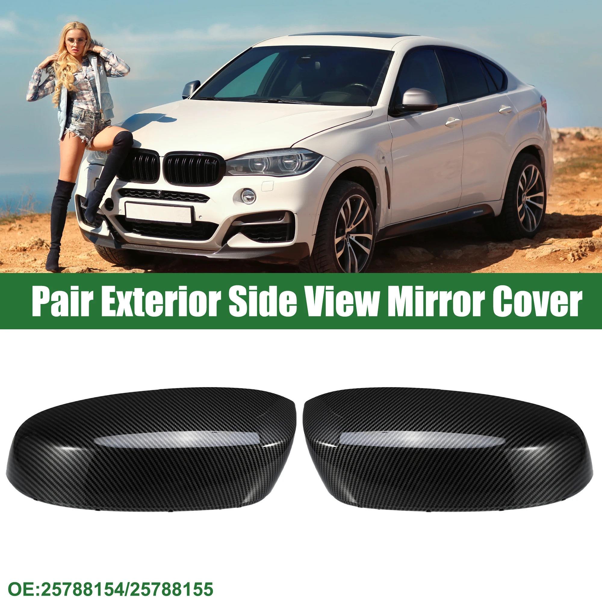 Uxcell Левая Правая боковая крышка зеркала заднего вида, крышка зеркала для Chevrolet Silverado 1500 2007-2013, черные запасные части 
Uxcell Левая Правая боковая крышка зеркала заднего вида, крышка зеркала для Chevrolet Silverado 1500 2007-2013, черные запасные части