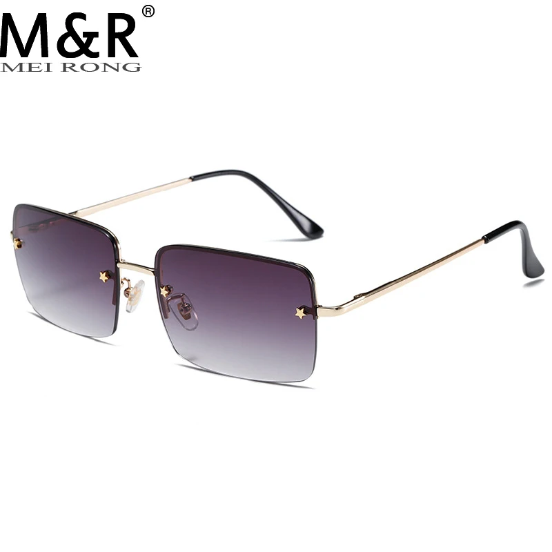 Fashion Borderless Square Women's Sunglasses Vintage Gradient Pentagram Metal Eyeglasses Frame Men's Driving Glasses Gafas UV400
Fashion Borderless Square Women's Sunglasses Vintage Gradient Pentagram Metal Eyeglasses Frame Men's Driving Glasses Gafas UV400