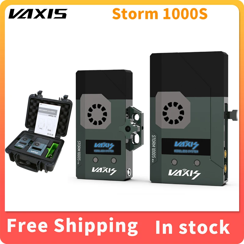 Vaxis Storm 1000S HDMI SDI 1080P Cinema Equipment Wireless HD Professional Video Transmission Receiver
Vaxis Storm 1000S HDMI SDI 1080P Cinema Equipment Wireless HD Professional Video Transmission Receiver