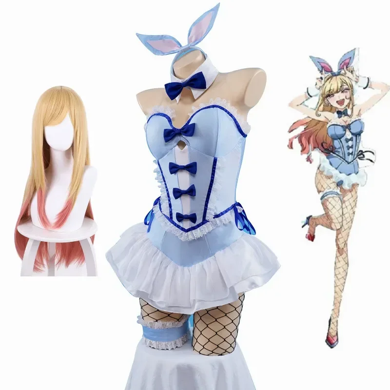 Anime My Dress-Up Darling Kitagawa Marin Lovely Bunny Girl Bodysuit Cosplay Costumes Halloween Party Outfits Costumes Woman Girl
Anime My Dress-Up Darling Kitagawa Marin Lovely Bunny Girl Bodysuit Cosplay Costumes Halloween Party Outfits Costumes Woman Girl