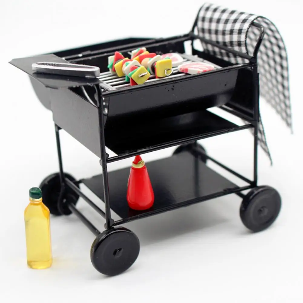 Dollhouse Barbecue Grill Set Mini Dollhouse Bbq Grill Dollhouse Miniature Kitchen Bbq Accessories Set Meat Skewers for Doll
Dollhouse Barbecue Grill Set Mini Dollhouse Bbq Grill Dollhouse Miniature Kitchen Bbq Accessories Set Meat Skewers for Doll