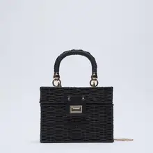 Bohemian Box Straw Bags for Women Boho Wicker Woven Rattan Bag Women Handbags Bali Travel Chains Beach Shoulder Crossbody Bag
Bohemian Box Straw Bags for Women Boho Wicker Woven Rattan Bag Women Handbags Bali Travel Chains Beach Shoulder Crossbody Bag