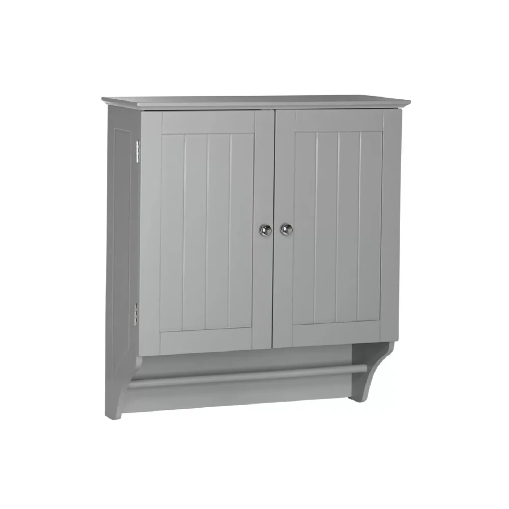 Ashland Collection 2 Door Wall Mounted Storage Cabinet with Towel Bar, Espresso Bathroom Shelf
Ashland Collection 2 Door Wall Mounted Storage Cabinet with Towel Bar, Espresso Bathroom Shelf