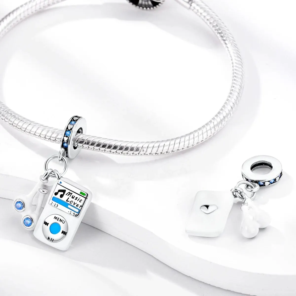 MULA 1PC Silver Plated Charms Firefly Butterfly Flower Fit Original Beads DIY Fashion Jewelry MULA 1PC Silver Plated Charms Firefly Butterfly Flower Fit Original Beads DIY Fashion Jewelry