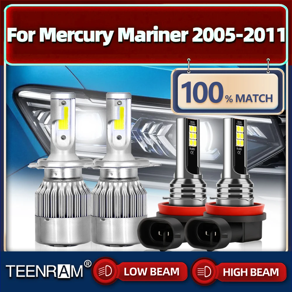 40000LM Car LED Headlight Bulbs H13 Auto Headlamp 9005 HB3 Fog Lights 12V For Mercury Mariner 2005 2006 2007 2008 2009 2010 2011
40000LM Car LED Headlight Bulbs H13 Auto Headlamp 9005 HB3 Fog Lights 12V For Mercury Mariner 2005 2006 2007 2008 2009 2010 2011