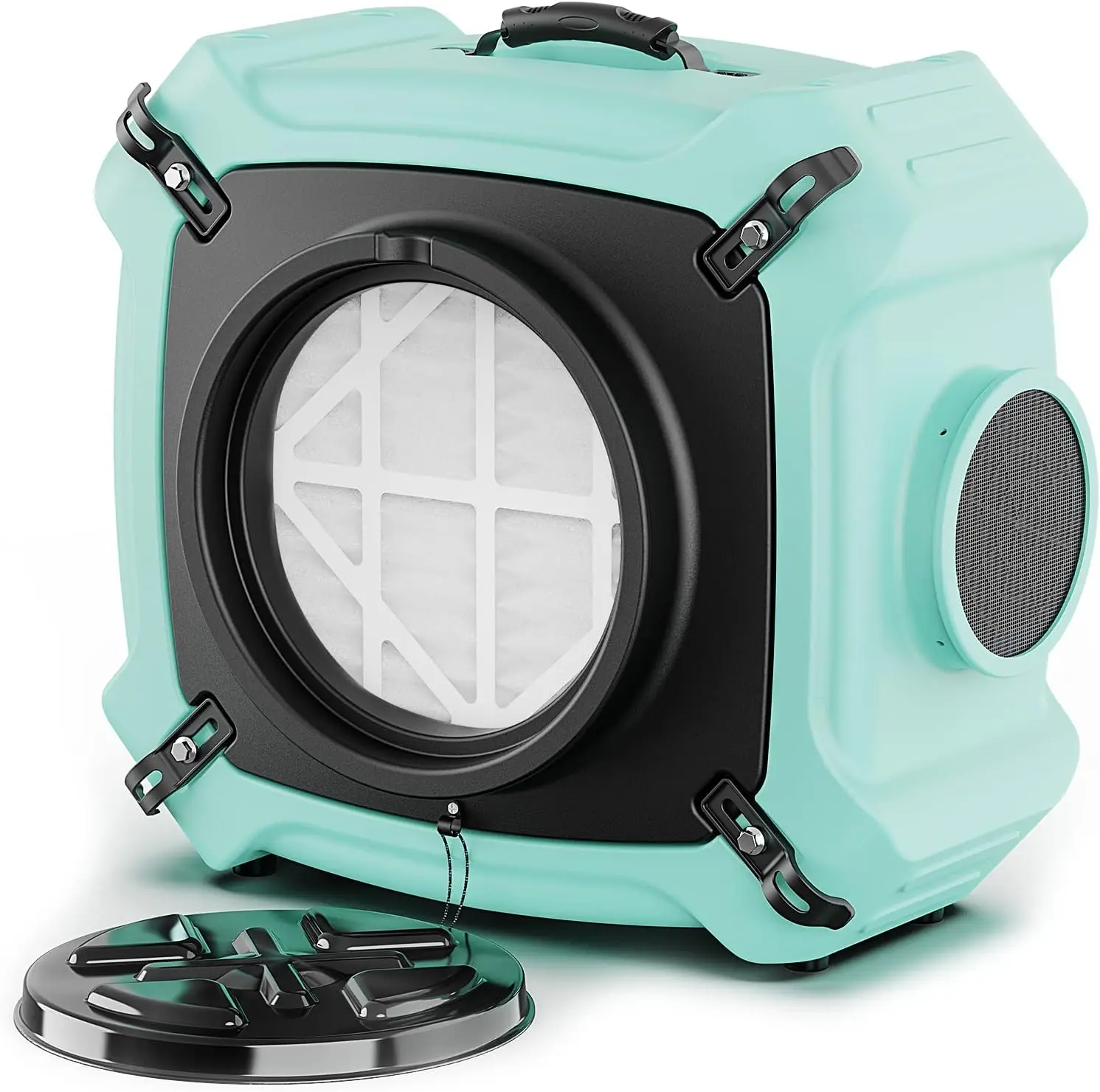 ALORAIR PureAiro HEPA Max 770 industrial Air Scrubber, 3-Stage Filtration System, GFCI Outlet, Negative Air Scrubber
ALORAIR PureAiro HEPA Max 770 industrial Air Scrubber, 3-Stage Filtration System, GFCI Outlet, Negative Air Scrubber