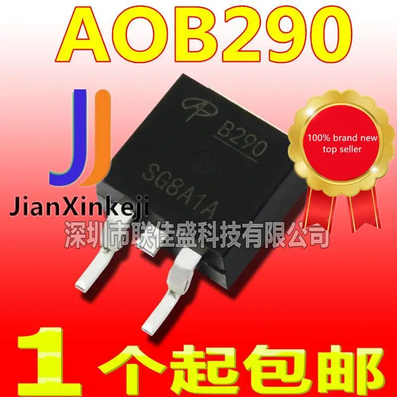 10 шт., 100% оригинальные новые в наличии AOB290L silk screen B290L 140A 100V TO263 N-channel MOS tube трубка с полевым эффектом
10 шт., 100% оригинальные новые в наличии AOB290L silk screen B290L 140A 100V TO263 N-channel MOS tube трубка с полевым эффектом