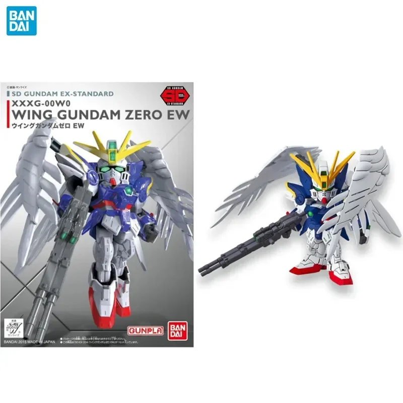 Набор оригинальных моделей Bandai Gundam, аниме фигурка SDEX XXXG-00W0 W-Gundam Zero EW, фигурка на заказ, сборные игрушки для детей 
Набор оригинальных моделей Bandai Gundam, аниме фигурка SDEX XXXG-00W0 W-Gundam Zero EW, фигурка на заказ, сборные игрушки для детей