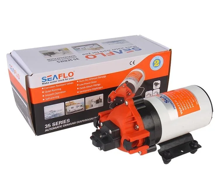 SEAFLO 35 Series 12V SFDP1-018-080-35 2,0-8.0LPM 17-160PSI, диафрагменный насос, Морская Лодка, фургон
SEAFLO 35 Series 12V SFDP1-018-080-35 2,0-8.0LPM 17-160PSI, диафрагменный насос, Морская Лодка, фургон