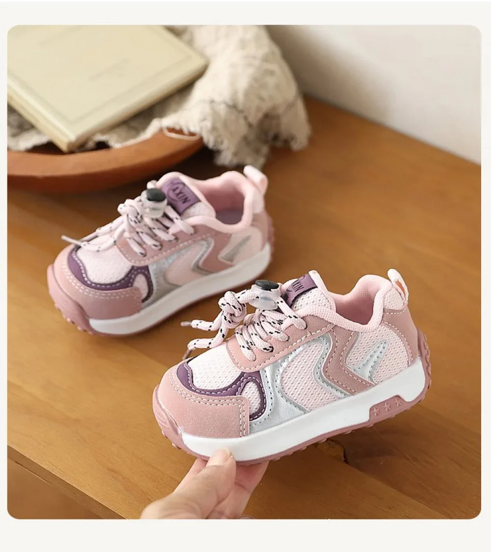 أحذية رياضية عصرية للأطفال 2026 من الجلد الصناعي، أحذية رياضية مريحة ومضادة للانزلاق للأولاد والبنات أحذية رياضية عصرية للأطفال 2026 من الجلد الصناعي، أحذية رياضية مريحة ومضادة للانزلاق للأولاد والبنات