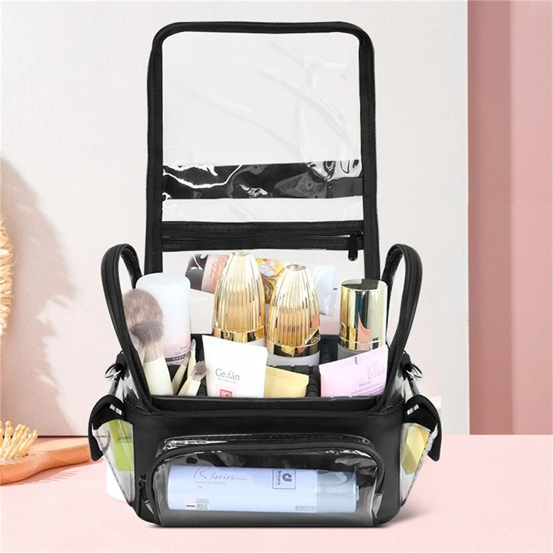 Women's Bags Makeup Tool Backpack Hairdressing Storage Transparent Waterproof Travel Bag Barber Accessories
Women's Bags Makeup Tool Backpack Hairdressing Storage Transparent Waterproof Travel Bag Barber Accessories