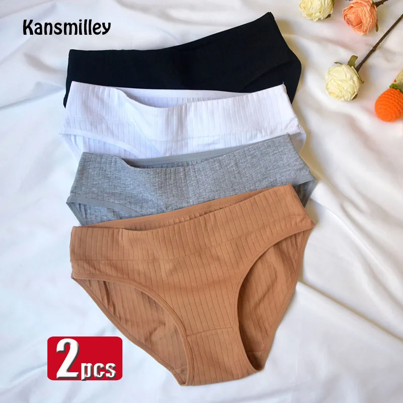 2PCS/Set Women Big Size Seamless Cotton Panties Classic Soft Underwear Sexy Female Rib Underpants Girls Comfort Briefs Lingerie
2PCS/Set Women Big Size Seamless Cotton Panties Classic Soft Underwear Sexy Female Rib Underpants Girls Comfort Briefs Lingerie