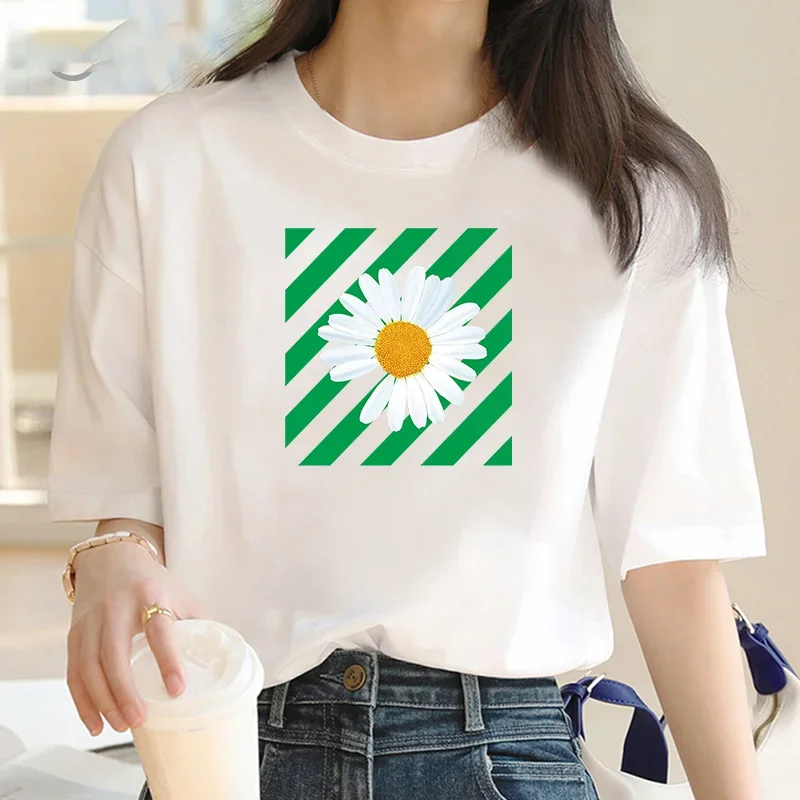 Trendy Brand Woman Cotton T-Shirts Letter Summer Women's Clothing Classic Luxury Fashion Crewneck Short Sleeve Shirt Female Tops
Trendy Brand Woman Cotton T-Shirts Letter Summer Women's Clothing Classic Luxury Fashion Crewneck Short Sleeve Shirt Female Tops