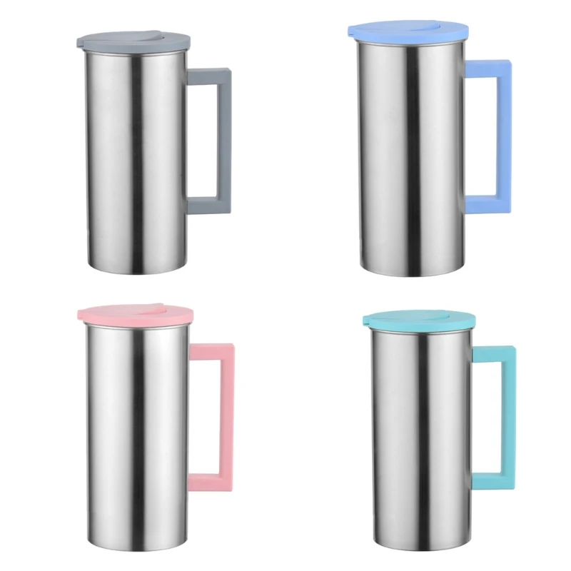 Thermal Pots For Coffee and Teas Stainless Steel Thermal Carafe with Lid Coffee Carafe Stainless Steel Anti-Scalding new arrival
Thermal Pots For Coffee and Teas Stainless Steel Thermal Carafe with Lid Coffee Carafe Stainless Steel Anti-Scalding new arrival
