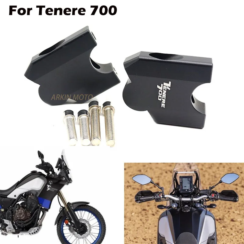 For Yamaha Tenere 700 XT700Z XTZ 700 T7 T700 2019 2020 Motorcycle Handlebar Riser Up Backs Moves Bracket Kit Mount Clamp
For Yamaha Tenere 700 XT700Z XTZ 700 T7 T700 2019 2020 Motorcycle Handlebar Riser Up Backs Moves Bracket Kit Mount Clamp