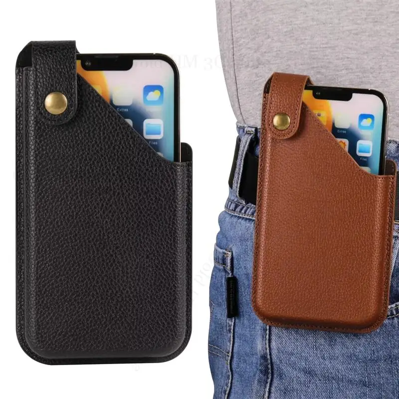 

Case Pouch For ZTE nubia Z60 Ultra Z50S Z40S Pro Z20 Belt Clip Holster Waist Bag For Blade V50S V41 V40S V10 Vita Leather Cover