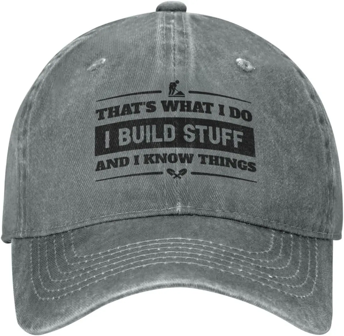 

Забавная шляпа, вот что я делаю, я создаю вещи и знаю вещи, шляпа для мужчин, бейсбольные шляпы, графические шляпы