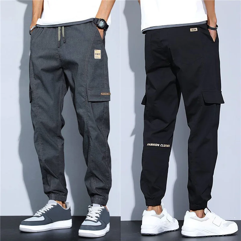 Soft Fabric Trendy Multi Pockets Elastic Waist Summer Cargo Pants Wear-resistant Jogger Trousers Simple Clothes
Soft Fabric Trendy Multi Pockets Elastic Waist Summer Cargo Pants Wear-resistant Jogger Trousers Simple Clothes