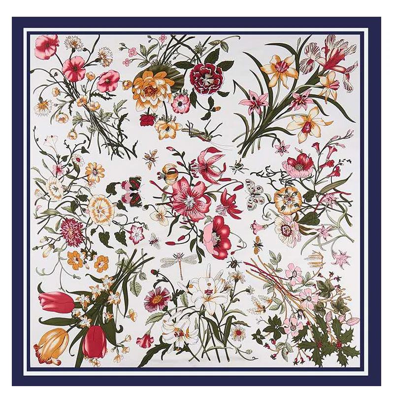 130cm New Twill Silk Scarves Women Foulard Head Scarf Ladies Shawl Wrap Muffler Pareo Bandanna Female silk Hijab Poncho beach
130cm New Twill Silk Scarves Women Foulard Head Scarf Ladies Shawl Wrap Muffler Pareo Bandanna Female silk Hijab Poncho beach