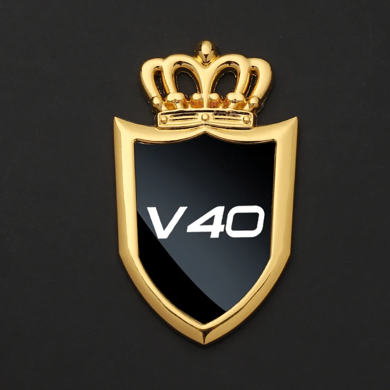 Car badge stickers side windows metal body car stickers for Volvo V40 with logo car accessories
Car badge stickers side windows metal body car stickers for Volvo V40 with logo car accessories