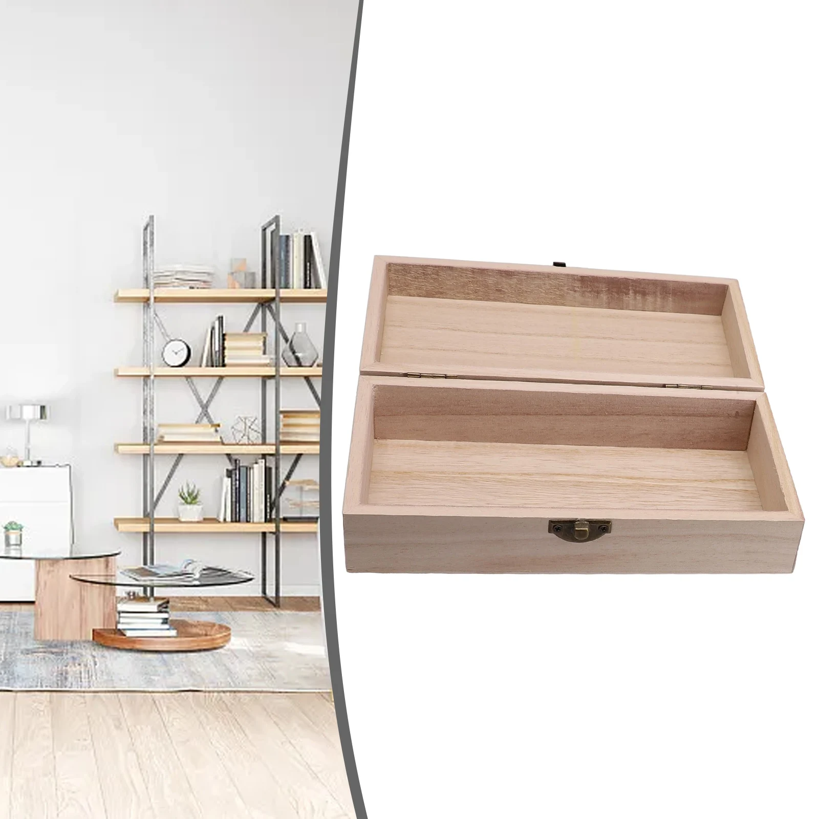 Rectangular Wooden Storage Box Retro Buckle Wooden Box Clamshell Wooden Gift Packing Box Jewelry Necklace Bracelet Ring Case Box
Rectangular Wooden Storage Box Retro Buckle Wooden Box Clamshell Wooden Gift Packing Box Jewelry Necklace Bracelet Ring Case Box