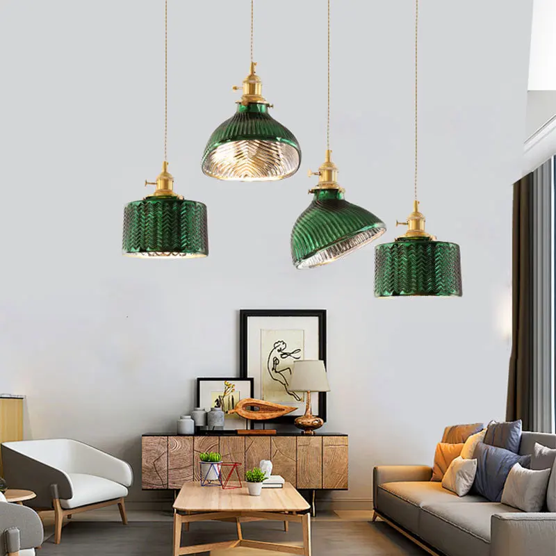 Nordic Retro Chandelier Creative Brass Glass Lamp Bedroom Living Room Restaurants Study Lamps Hotel Bar Cafe LED Lights Fixtures
Nordic Retro Chandelier Creative Brass Glass Lamp Bedroom Living Room Restaurants Study Lamps Hotel Bar Cafe LED Lights Fixtures