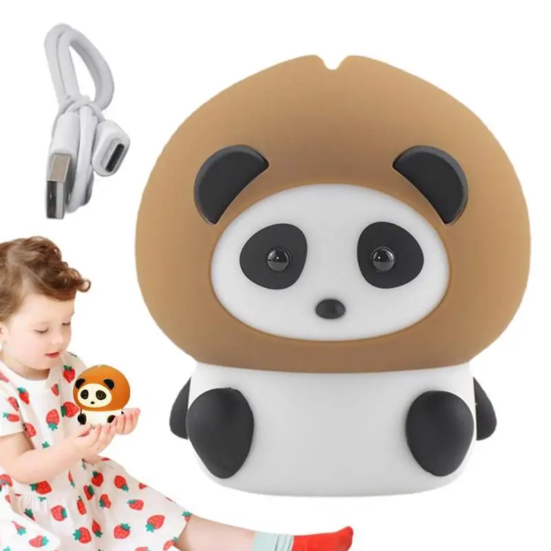 

Cute Panda Light Nursery Light For Baby And Toddler Nightlights For Children With Touch Sensor And Timer Dimmable 7 Color