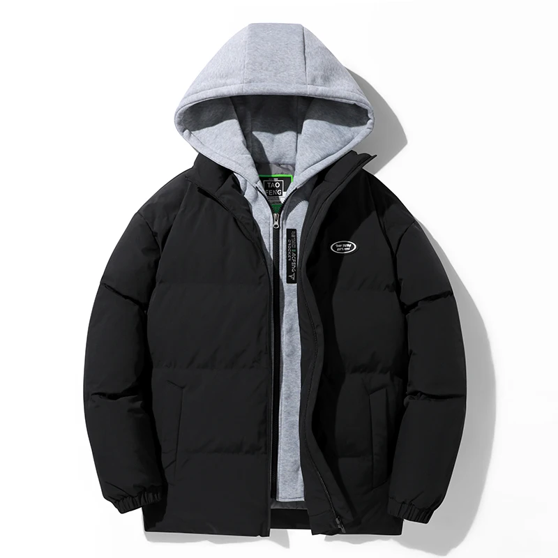 Nice Men Winter Patchwork Thick Jackets Windproof Warm Men Coat Casual Hooded Solid Color Fashion Streetwear Parkas Clothing
Nice Men Winter Patchwork Thick Jackets Windproof Warm Men Coat Casual Hooded Solid Color Fashion Streetwear Parkas Clothing