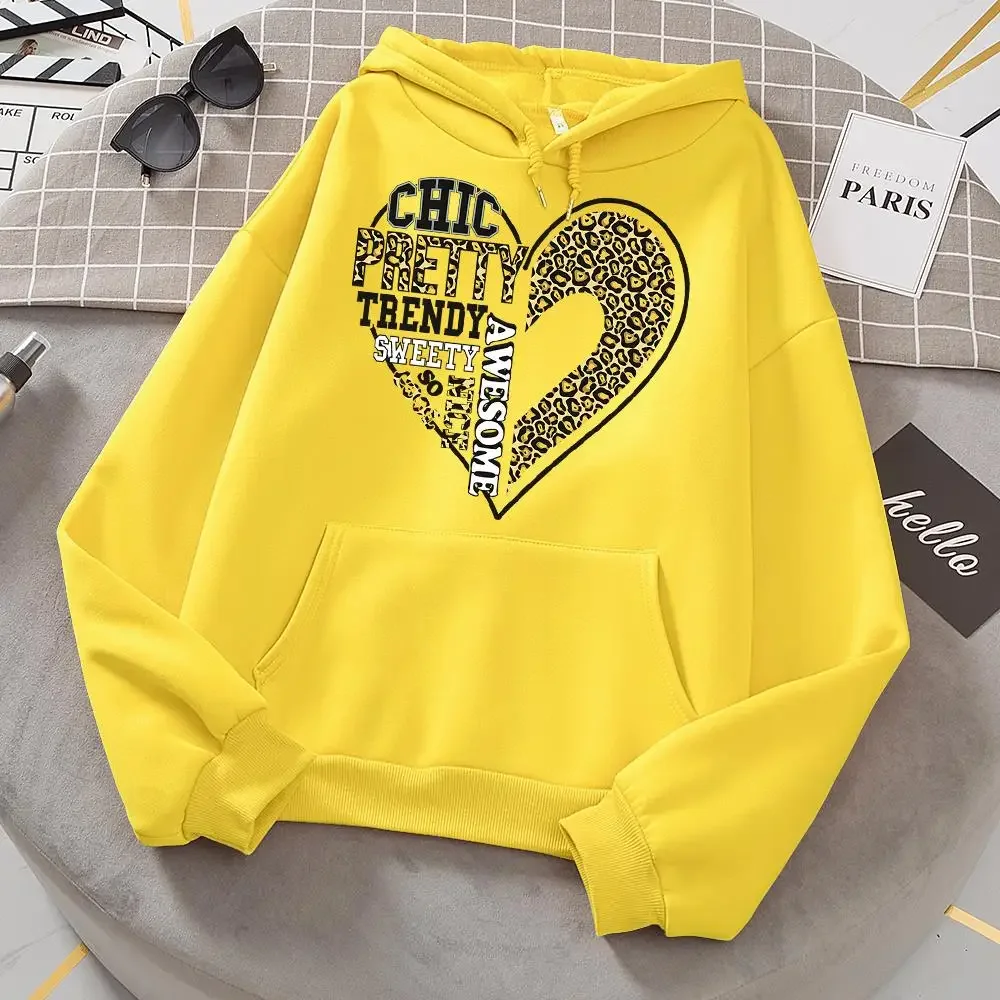 My Inner Self Is Chic Pretty Awesome Hoody Women'S Oversized Casual Sweatshirt Harajuku Loose Hooded Fashion Fleece Clothes Tops
My Inner Self Is Chic Pretty Awesome Hoody Women'S Oversized Casual Sweatshirt Harajuku Loose Hooded Fashion Fleece Clothes Tops