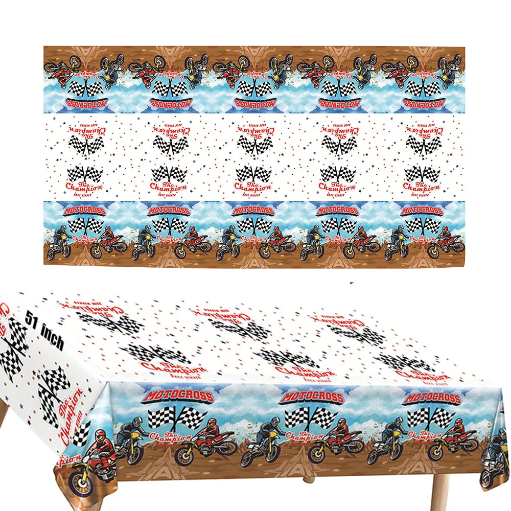 Race Car Motorcycle Plastic Tablecloth Long Rectangular Table Cover Buffet Birthday Party Baby Shower Holiday Dinner Supplies
Race Car Motorcycle Plastic Tablecloth Long Rectangular Table Cover Buffet Birthday Party Baby Shower Holiday Dinner Supplies