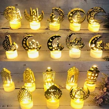 2022 EID Mubarak Candle Lights Ramadan Mini Star Moon Ornament with Glowing Light Islamic Muslim Party Eid Ramadan Kareem Decor
2022 EID Mubarak Candle Lights Ramadan Mini Star Moon Ornament with Glowing Light Islamic Muslim Party Eid Ramadan Kareem Decor