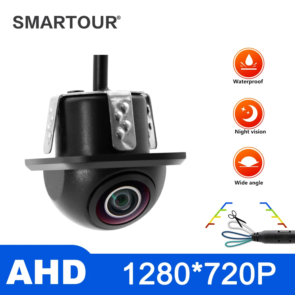 

AHD CCD 170 degree Fisheye Lens Car Rear Side front View Camera Wide Angle Reversing Backup Camera Night Vision Waterproof