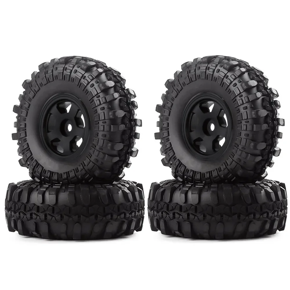 4PCS 1.0" 49*18mm Beadlock Micro Crawler Wheel Rims Tires Set for 1/24 RC Crawler Car Axial SCX24 90081 AXI00001
4PCS 1.0" 49*18mm Beadlock Micro Crawler Wheel Rims Tires Set for 1/24 RC Crawler Car Axial SCX24 90081 AXI00001