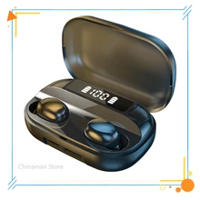 TWS Wireless Bluetooth 5.2 Headsets Stereo Gaming Headphones Sport Waterproof In-ear Touch cotrol LED Display Earbuds Earphones
TWS Wireless Bluetooth 5.2 Headsets Stereo Gaming Headphones Sport Waterproof In-ear Touch cotrol LED Display Earbuds Earphones