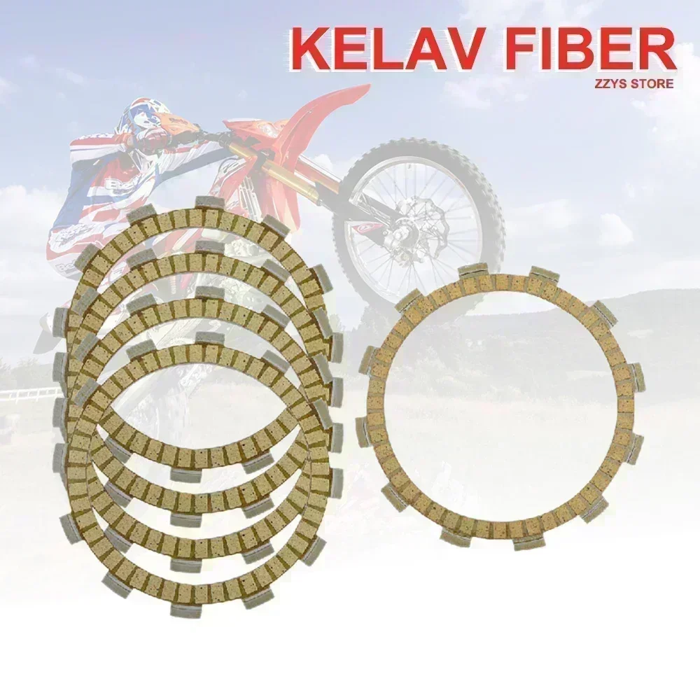 

Motorcycle Accessories Kelaf Fiber Friction Clutch Plate For Suzuki GSXR750 GR75A 1985-87 GSX-R750 GSX-R GSXR 750 For Arctic Cat