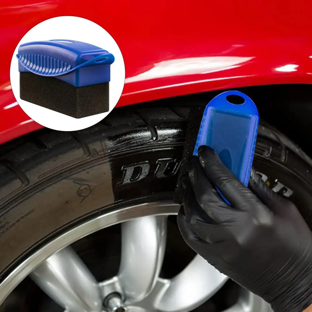 

Инструмент для шин, мягкая накладка-аппликатор для восковой повязки автомобильных шин с крышкой, автомобильная губка для блеска шин, высококачественные автомобильные аксессуары, губка для шин