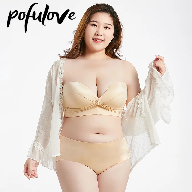 Strapless Bra Large Size Invisible Lingerie Women No Steel Ring Cross Gather Off Shoulder Beautiful Back Drop Shipping Wholesale
Strapless Bra Large Size Invisible Lingerie Women No Steel Ring Cross Gather Off Shoulder Beautiful Back Drop Shipping Wholesale