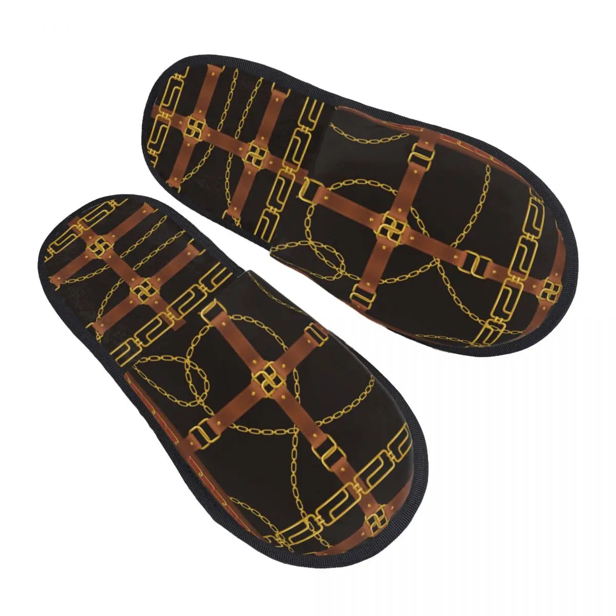 Men Women Plush Indoor Slippers Belt Buckle Pattern Warm Soft Shoes Home Footwear Autumn Winter 2023
Men Women Plush Indoor Slippers Belt Buckle Pattern Warm Soft Shoes Home Footwear Autumn Winter 2023