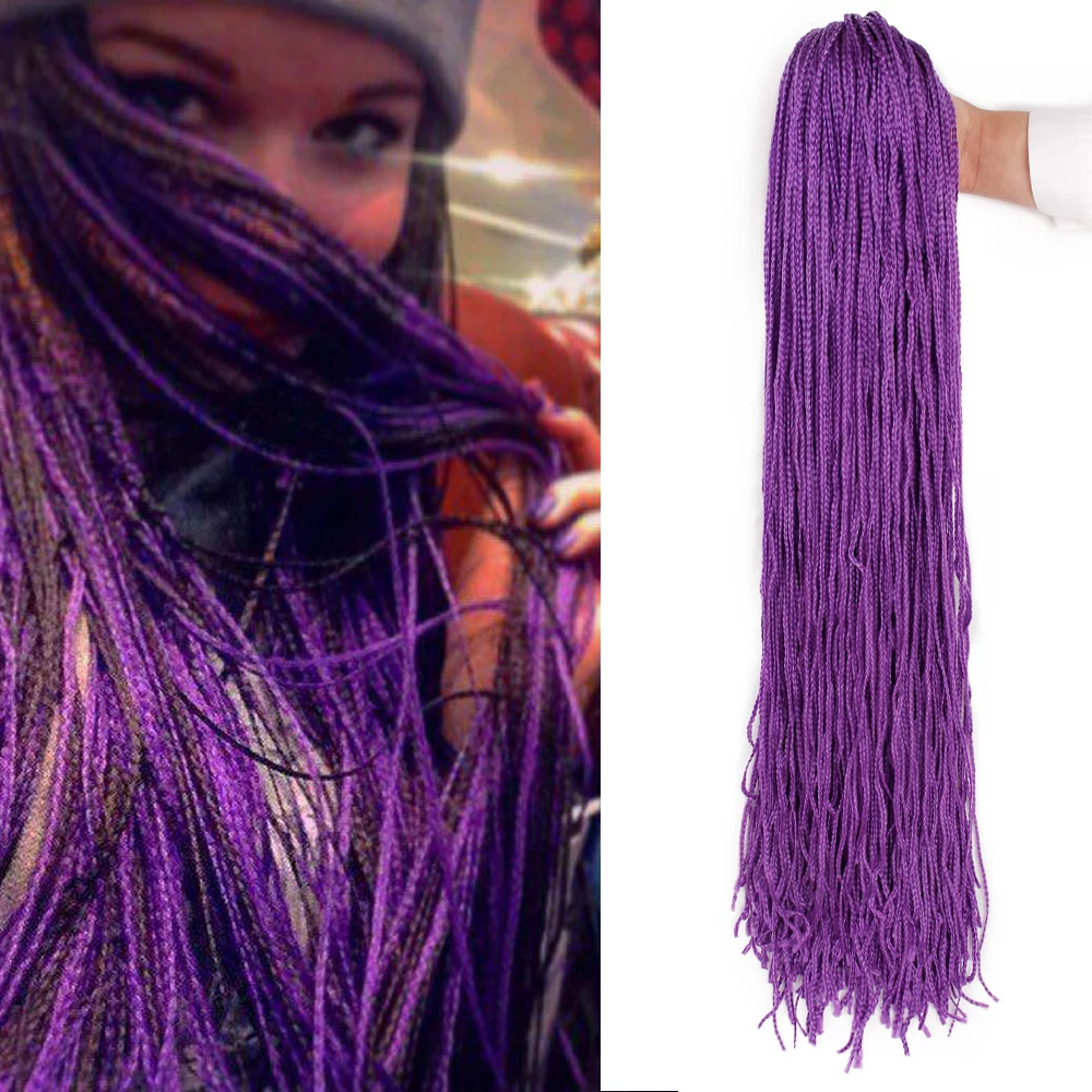 Synthetic Rainbow Zizi Braids Box Braiding Crochet Hair Extensions 28inch Ombre Colored Box Zizi Crochet Braiding Hair For Women
Synthetic Rainbow Zizi Braids Box Braiding Crochet Hair Extensions 28inch Ombre Colored Box Zizi Crochet Braiding Hair For Women