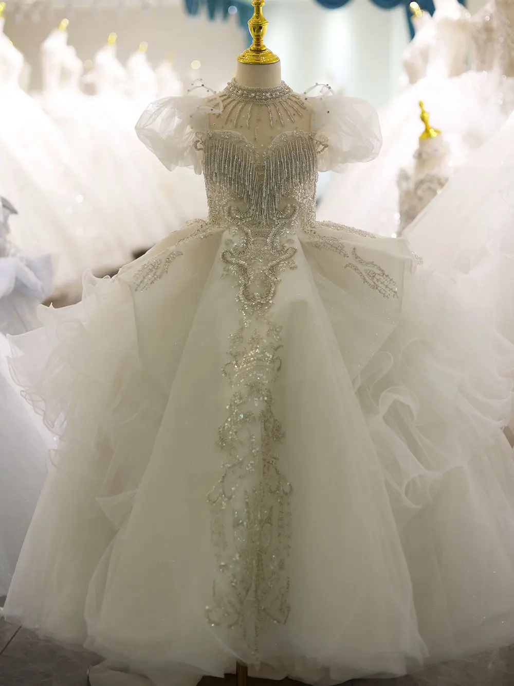Jill Wish Luxury White Quinceanera Dresses Tassel Beading Sequined Princess Ball Gown for Kids Birthday Wedding Party J064
Jill Wish Luxury White Quinceanera Dresses Tassel Beading Sequined Princess Ball Gown for Kids Birthday Wedding Party J064