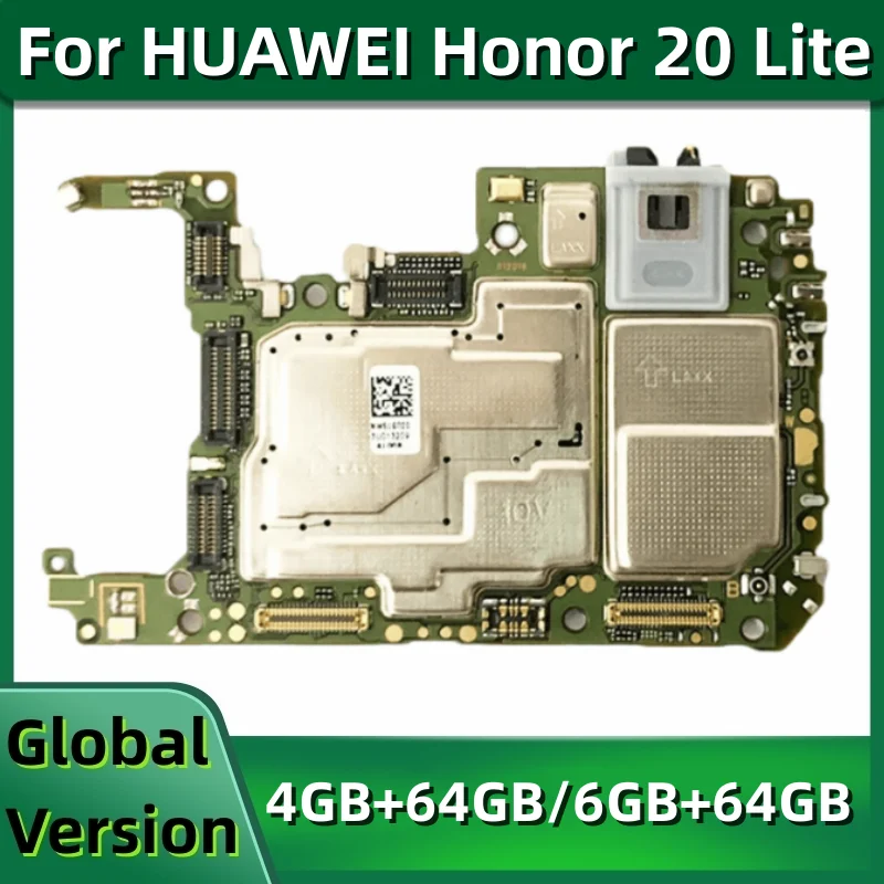 Motherboard PCB Module For HUAWEI Honor 20 Lite HRY-LX1 64GB 128GB Main Board Original Mainboard with Global Firmware
Motherboard PCB Module For HUAWEI Honor 20 Lite HRY-LX1 64GB 128GB Main Board Original Mainboard with Global Firmware