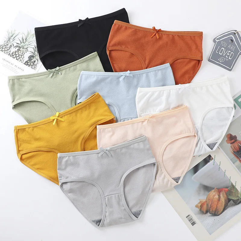 Women's Cotton Briefs Solid Candy Colors Panties Women Low Waist Underwear Breathable Underpant Soft Comfort Sweet Lingerie
Women's Cotton Briefs Solid Candy Colors Panties Women Low Waist Underwear Breathable Underpant Soft Comfort Sweet Lingerie