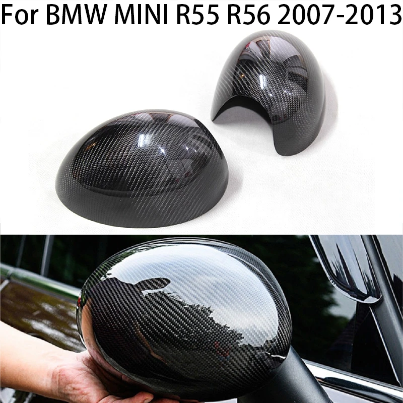 For BMW Mini Cooper R53 R55 R56 JCW 2007-2013 Real Carbon Fiber Car Rearview Mirror Cover Caps Trim Case Parts Accessories
For BMW Mini Cooper R53 R55 R56 JCW 2007-2013 Real Carbon Fiber Car Rearview Mirror Cover Caps Trim Case Parts Accessories