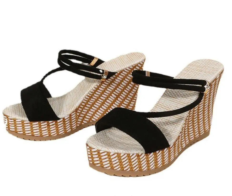 New Sexy Sandals Women Wedges Comfortable High Heels Hollow Out Lace-Up Sandals Women Shoes Comfortable Black Stylish Sandals
New Sexy Sandals Women Wedges Comfortable High Heels Hollow Out Lace-Up Sandals Women Shoes Comfortable Black Stylish Sandals