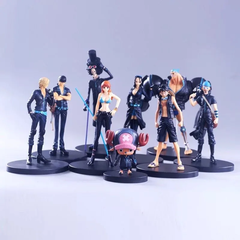 One Piece 9 Persons in Black Anime Model Toys Luffy Chopper Zoro Nami Straw Hat Group Action Figure Ornaments 9pcs/Opp Bag
One Piece 9 Persons in Black Anime Model Toys Luffy Chopper Zoro Nami Straw Hat Group Action Figure Ornaments 9pcs/Opp Bag