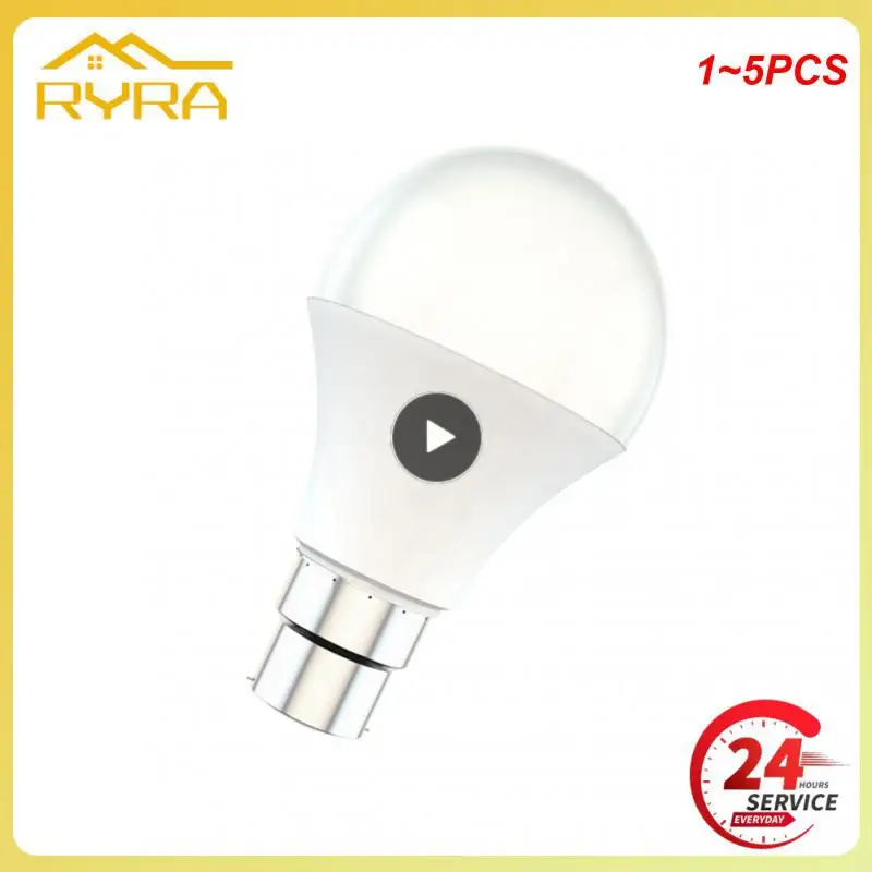 

1~5PCS Bulb Lamps E27 AC220V 240V Light Bulb Real Power 20W 18W 15W 12W 9W 5W 3W Lampada Living Room Home LED Bombilla