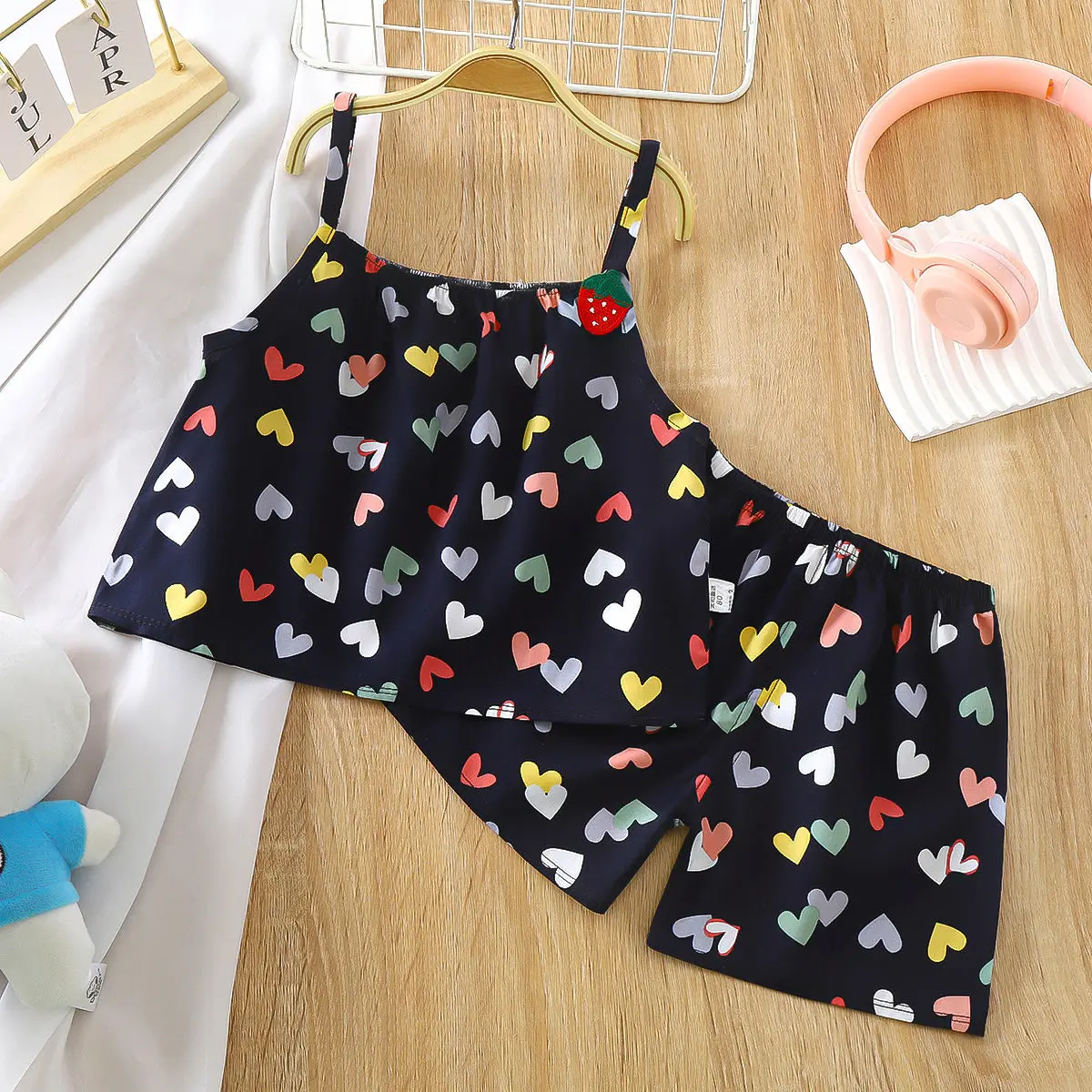 Baby Clothes Summer Girl Baby Halter Top + Shorts 2Pcs Cotton Silk Cute Foreign Style Children's Loungewear Thin Toddler 0-4Y
Baby Clothes Summer Girl Baby Halter Top + Shorts 2Pcs Cotton Silk Cute Foreign Style Children's Loungewear Thin Toddler 0-4Y